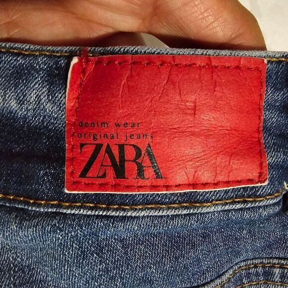 🔥Zara jeans size 12, skinny. - Picture 6 of 16